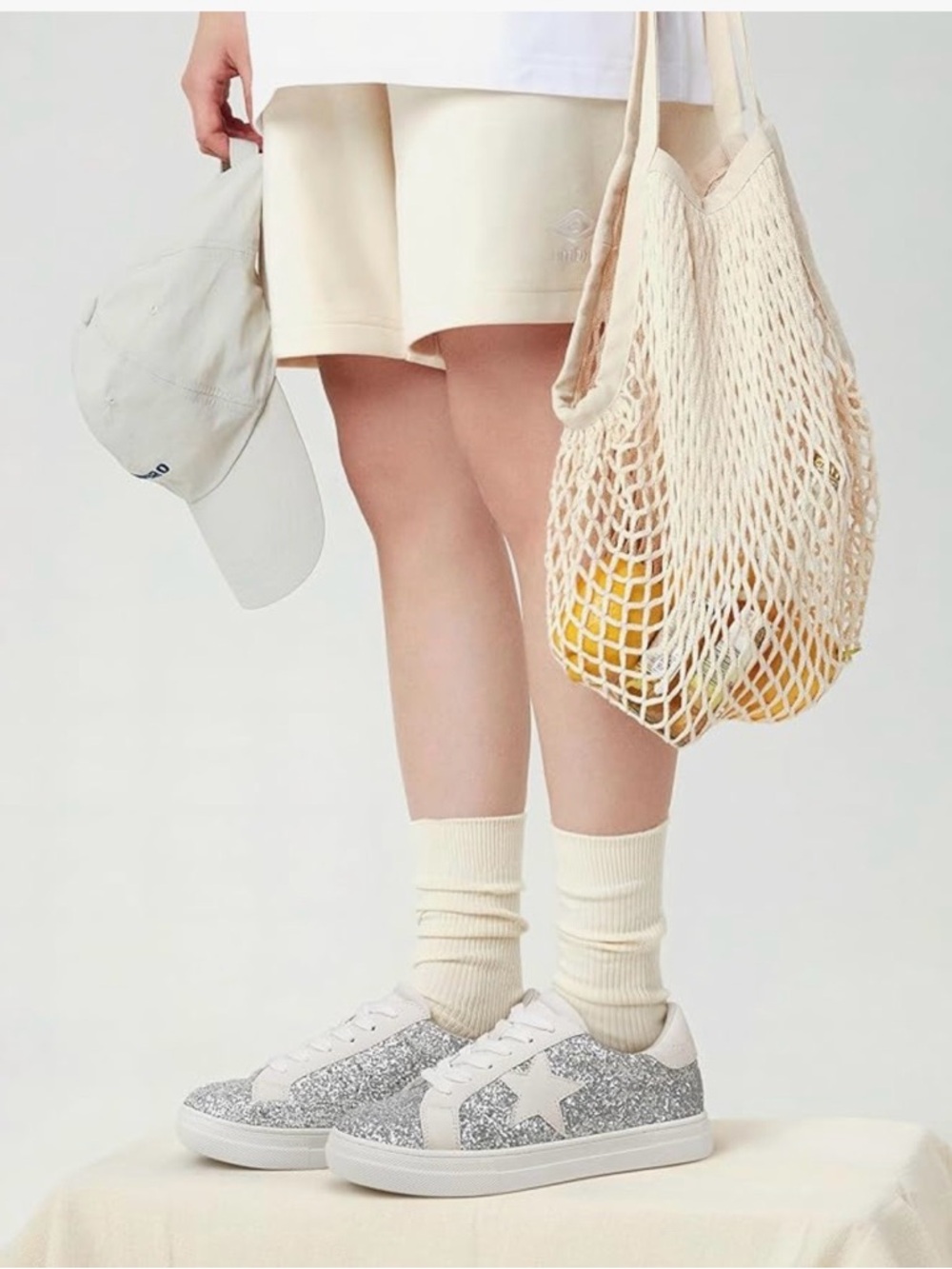 PARTY Women's Glitter Fashion Star Sneakers - Picture 4 of 8